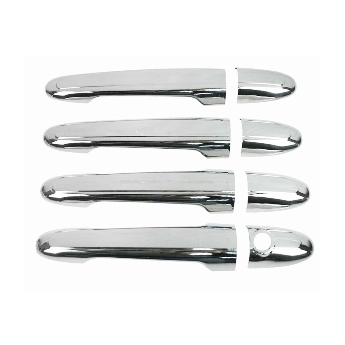 Mercedes Sprinter W906 Door Handle Cover - Omac - H1 S.Steel - Gloss Silver - '06-'18 Mercedes Sprinter W906 Door Handle Cover - Omac - H1 S.Steel - Gloss Silver - '06-'18